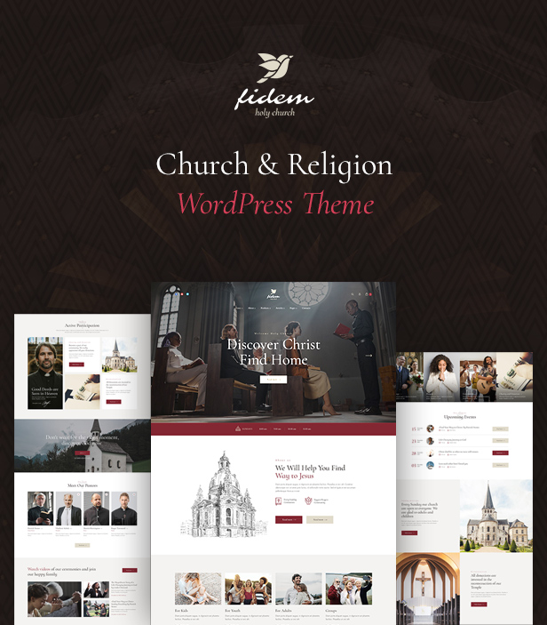 Fidem - Church & Religion WordPress Theme - 4